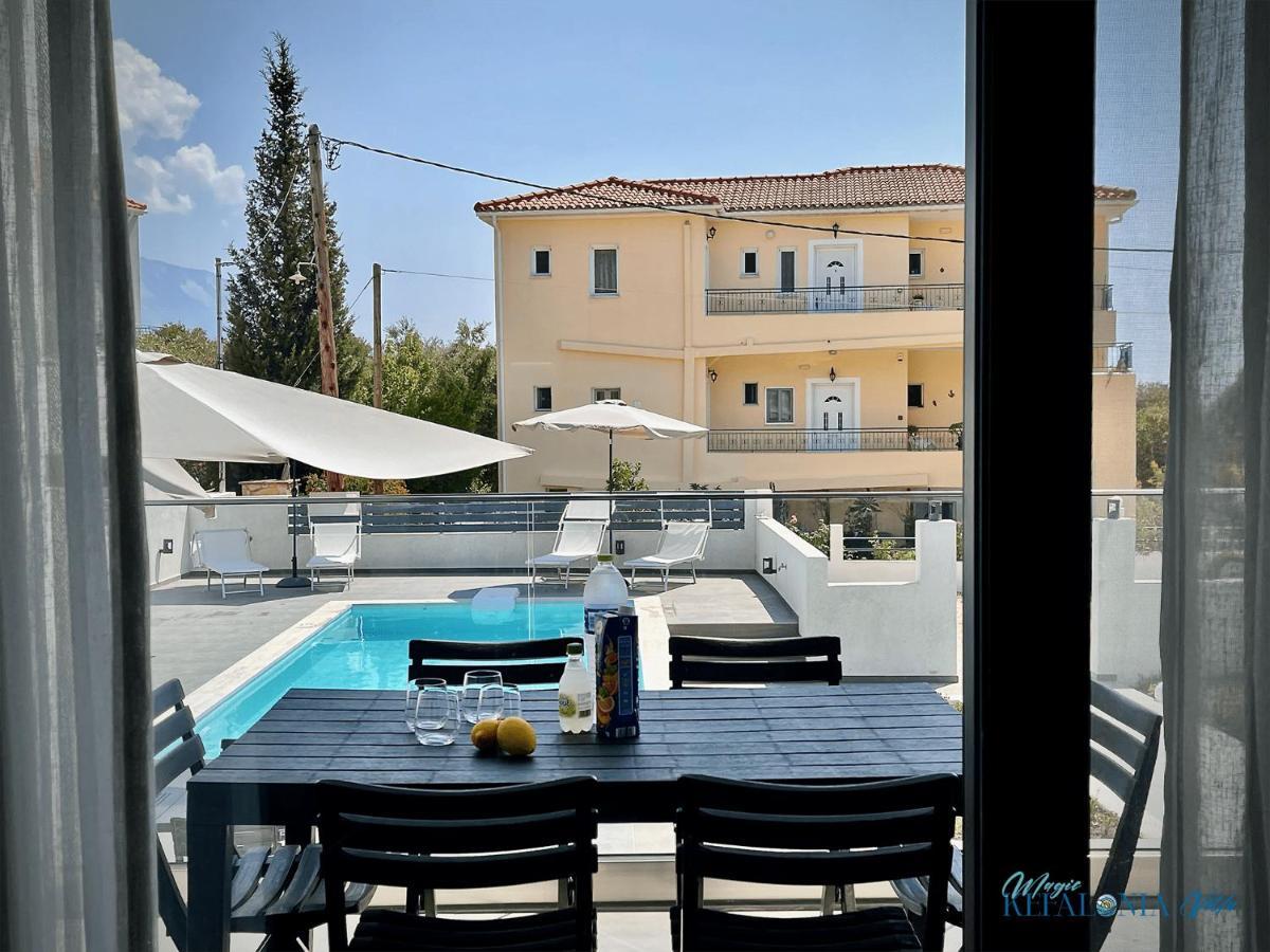 Magic Kefalonia Villa สปาร์เชีย ภายนอก รูปภาพ